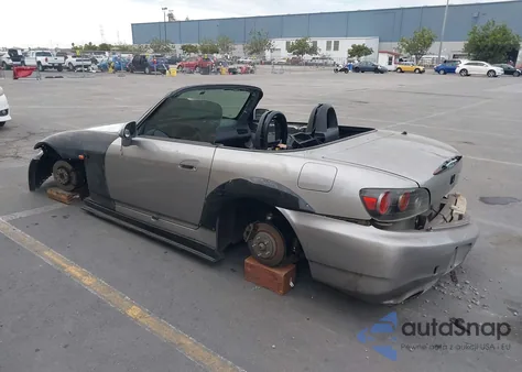 2005 Honda S2000 from USA, damaged, VIN JHMAP21405S008638